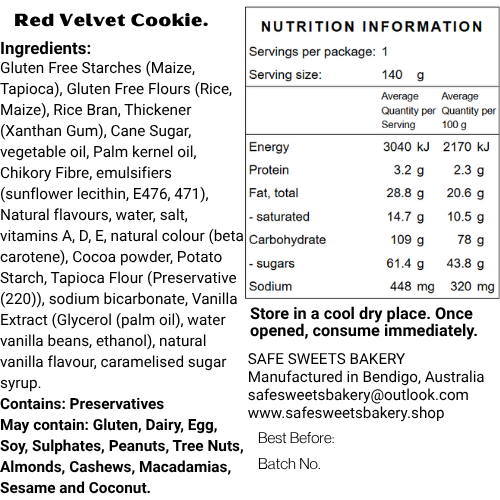 Red Velvet Cookie